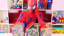 Spiderman in real life unboxing Toys - Spiderman vs venom vs ironman Fun Superhero