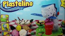 Plasticine Ice Cream Factory , Ice Cream with Fruits & Chocolate Set