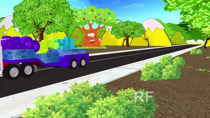 ABC Truck Song | ABC Alphabet Nursery Rhymes For Children | Animation English Rhymes For Kids