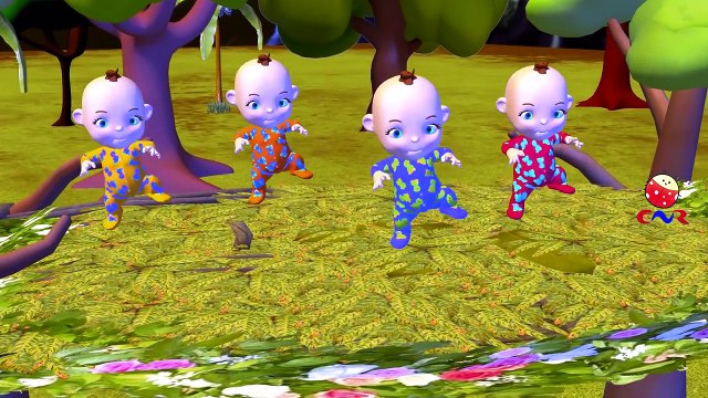 Little Babies Collection | Five Little Monkeys Jumping On The Bed Finger Family Nursery Rhymes Songs