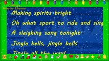 Jingle Bells Song with Lyrics | Christmas Songs for Children | Nursery Rhymes with Lyrics