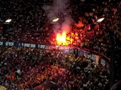 Craquage de fumigénes au stade de france !!