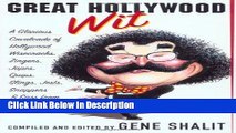 Download Great Hollywood Wit: A Glorious Cavalcade of Hollywood Wisecracks, Zingers, Japes, Quips,