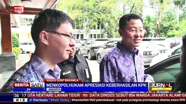 Menkopolhukam Wiranto Apresiasi OTT KPK di Bakamla