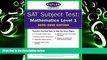 Price SAT Subject Tests: Mathematics Level IC 2005-2006 (Kaplan SAT Subject Tests: Mathematics 1)