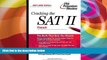 Best Price Cracking the SAT II: French, 2001-2002 Edition (Princeton Review: Cracking the SAT