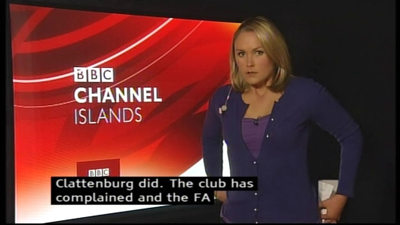 News reader unprepared for her BBC regional opt-out bulletin!