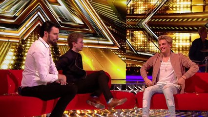 Matt and Rylan talk to Freddy after he was sent home The Xtra Factor Live 2016