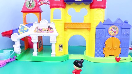 Disney Day at DisneyLand with Mickey Mouse and Minnie Mouse Toys and Little People by ToysReviewToys