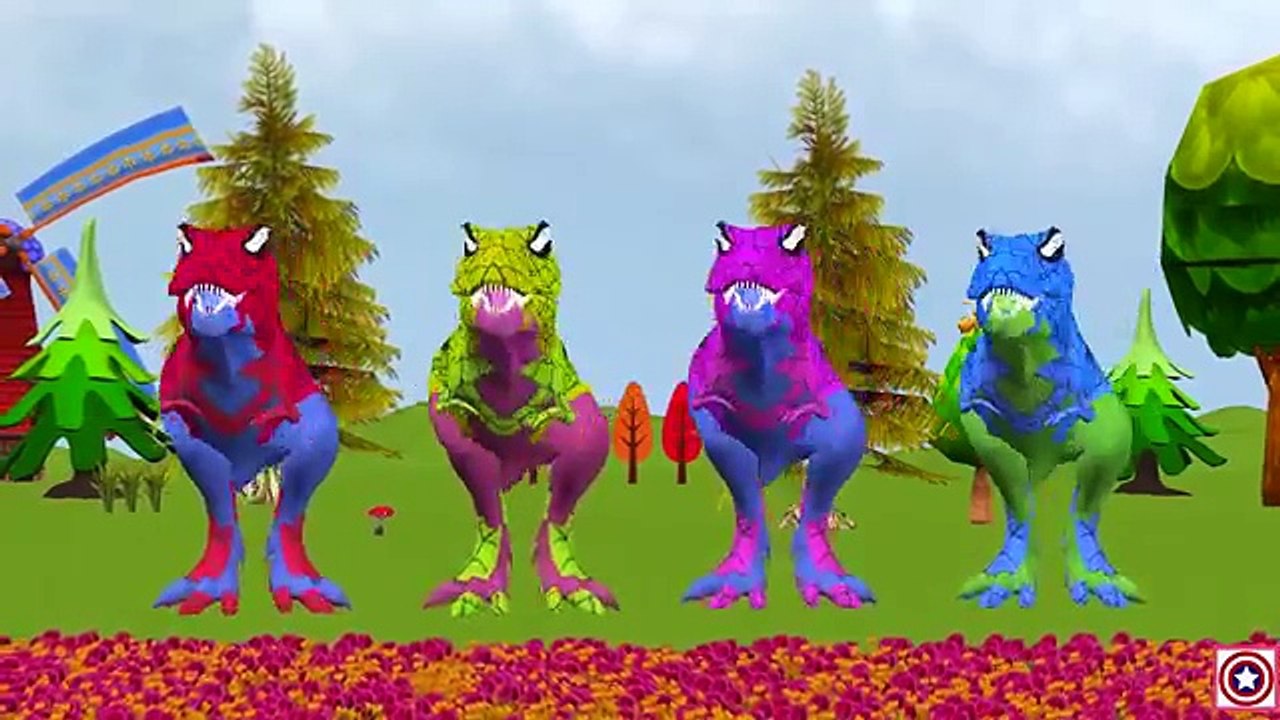 Dinosaurs Compilation | Dinosaur Finger Family Songs | Funny Prank Colors Dinosaur Videos For Kids