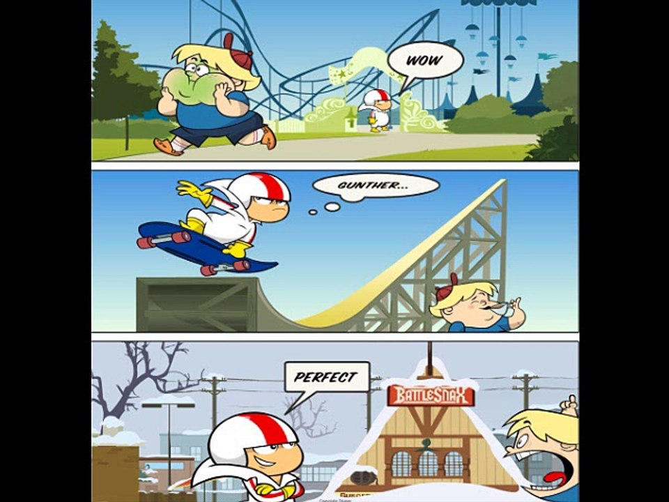 My Kick Buttowski Comics