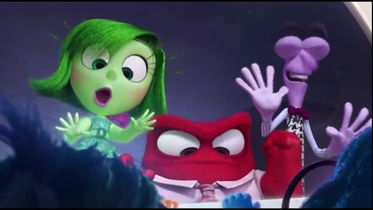 Inside Out Disgust makes Anger Mad