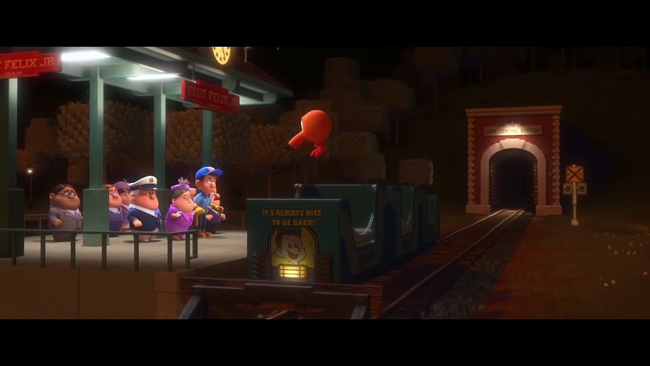Wreck it Ralph QBert Movie Clip
