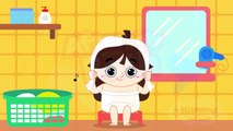 After My Bath I Try Try Try | Bath Songs for Toddlers | Nursery Rhymes for Babies