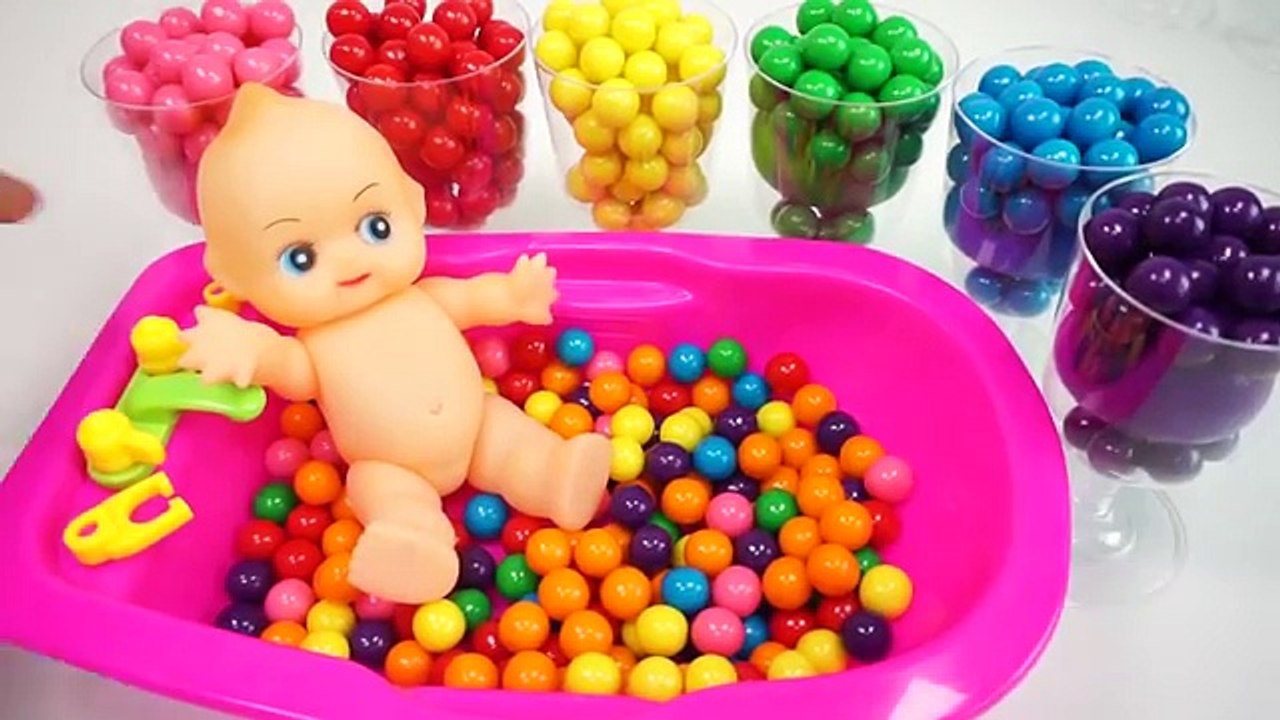 Baby Doll Bath Time Bubble Gum Shower Surprise Toys Marvel Inside Out My Little Pony