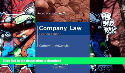 Read Book Company Law Nutshell 2e (Nutshells) On Book