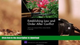 READ Establishing Law and Order After Conflict