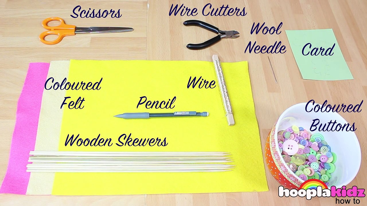 Mothers Day Button Bouquet | Mothers Day Crafts | Mothers Day Gift Ideas