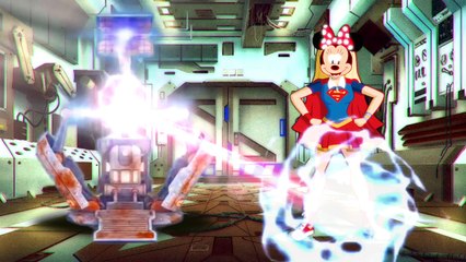 Captain America Mickey Mouse and Super Heroes Friends Finger Family Song!