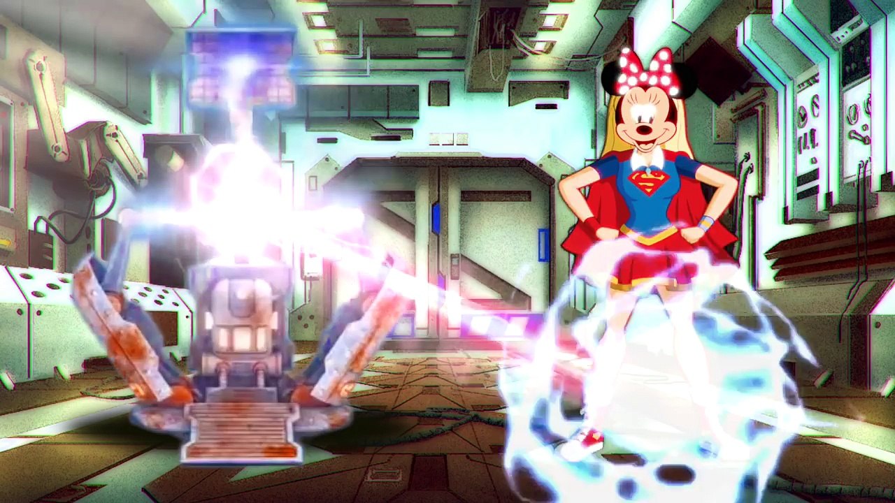 Captain America Mickey Mouse and Super Heroes Friends Finger Family Song!