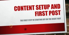 Labubo 10: Content Setup -Blogging for beginners Part 10