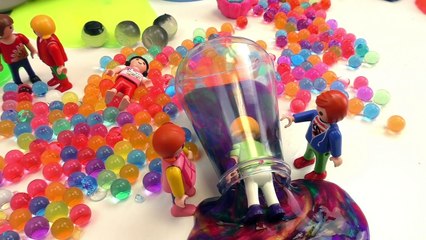 Playmobil Film Deutsch - Kita Gruppe im Schleim und Freizeitpark - Sarah, Mia und Julian Glibber