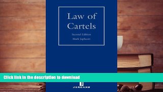Hardcover The Law of Cartels: Second Edition On Book