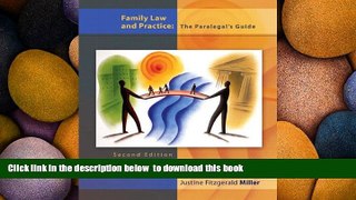 BEST PDF  Family Law and Practice: The Paralegal s Guide (2nd Edition) BOOK ONLINE