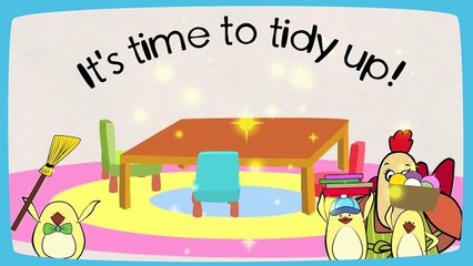 Clean Up Song | Tidy Up Song | The Singing Walrus