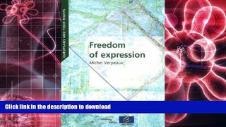 Pre Order Europeans and their rights - Freedom of expression (2010) Kindle eBooks