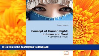 Epub Concept of Human Rights in Islam and West: A Comparative analysis Full Book