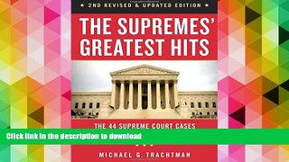 Pre Order The Supremes  Greatest Hits, 2nd Revised   Updated Edition: The 44 Supreme Court Cases