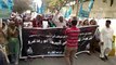Protest Rally for the release of Pakistani fishermen detained in Indian Jail, Rally Running from Arts Council to Karachi