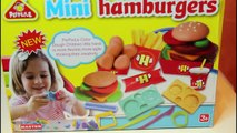 Mini Hamburger Set Plastelina cu Accesorii