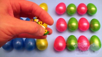 Learn Patterns with Surprise Eggs! Opening Surprise Eggs filled with Toys! Lesson 5