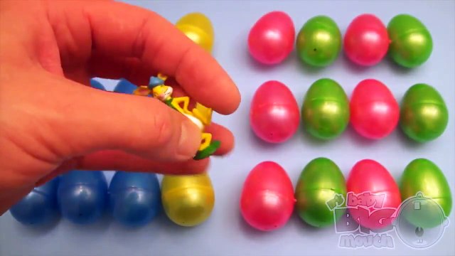 Learn Patterns with Surprise Eggs! Opening Surprise Eggs filled with Toys! Lesson 5