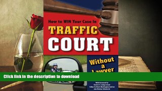 Hardcover How to Win Your Case In Traffic Court Without a Lawyer