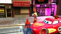 Spiderman Mickey Mouse Lightning McQueen Cars Nursery Rhymes