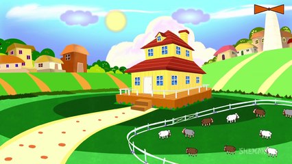 Mary Had a Little Lamb - (HD) | Country Music Style | Nursery Rhymes | Popular Kids Songs