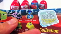 ★★★★4 Disney Cars 2 Easter Eggs Unwrapping Surprise Toys Pixar Lightning McQueen Mater