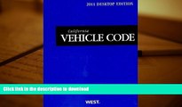 Audiobook California Vehicle Code, 2011 Ed. (California Desktop Codes) Full Download