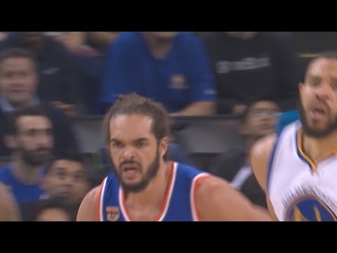 Joakim Noah Puts it Down | Knicks vs Warriors | December 15, 2016 | 2016-17 NBA Season