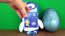 Inside Out Surprise Plush and Giant Surprise Eggs!