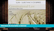 Pre Order Sum and Substance Audio on Constitutional Law