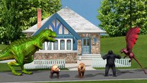 Colour Horse Finger Family | Colour Horse Finger Family Nursery Rhymes | 3D Animal Videos For Kids