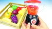 MAGIC Fruit Blender Slime Smoothies Playset Toy Velcro Cutting Fruit