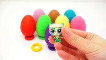 Play-Doh Surprise Eggs, Yoohoo Littlest Pet Shop The Trash Pack Shopkins Minions
