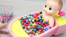 Baby Play Doh Bath time new taking a bath born care video game 2016 -2017