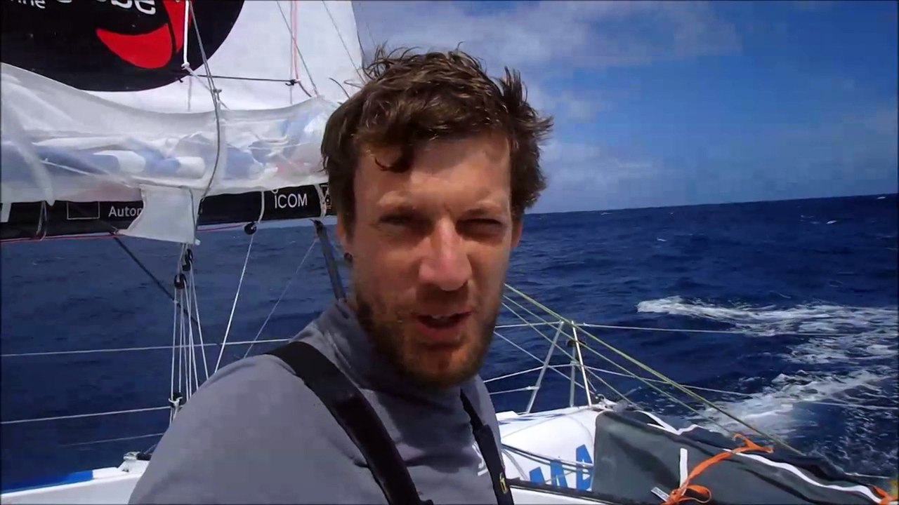 J40 : Paul Meilhat est entré dans le Pacifique / Vendée Globe