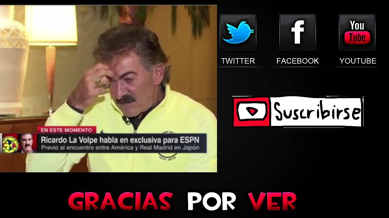 Acepte ser Tecnico de América para tapar bocas Dice Ricardo La Volpe Desde Japon